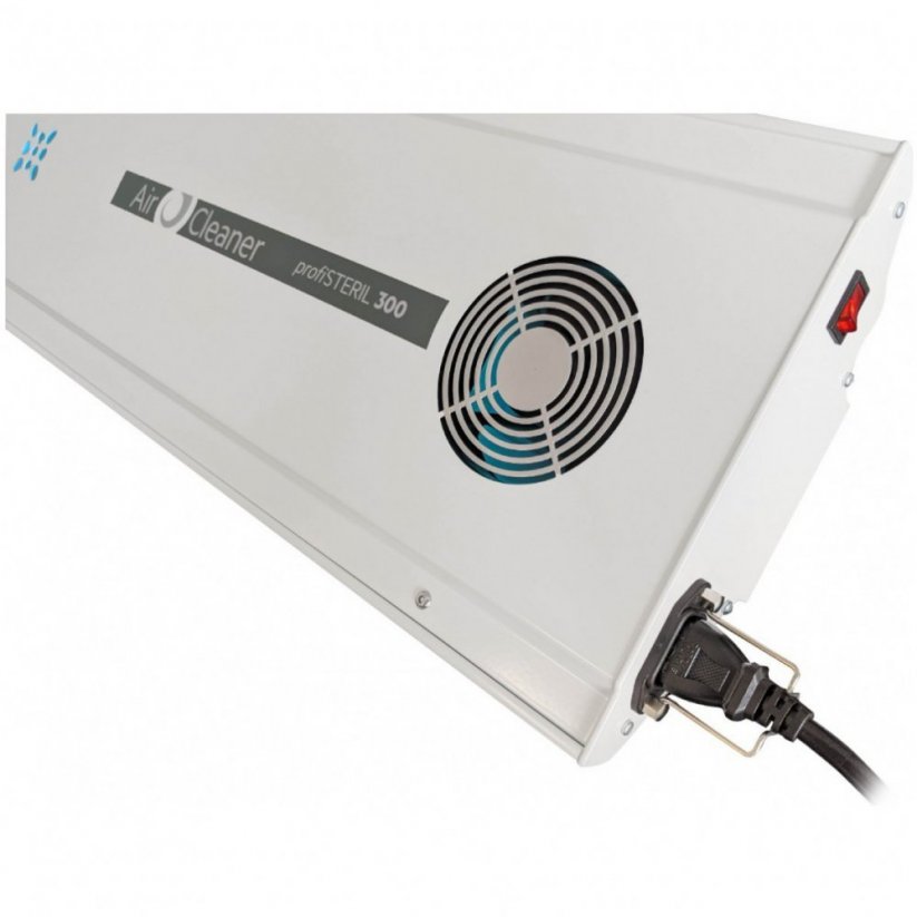 UV sterilizátor, čistič vzduchu 300 (200 m²) - Prevedenie: Uchycení na zeď