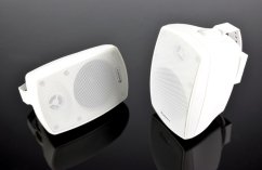 Adastra BH4-W, pasivní 4" reproboxy 60W, bílé, cena/pár