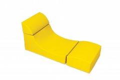 Podsedák molitanový (sklopná sedačka) žltá