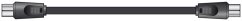 AV:link kabel RG6 koaxiální 2x samec, 75 Ohm, 10m