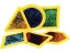 Kreativní sada flitrových podložek