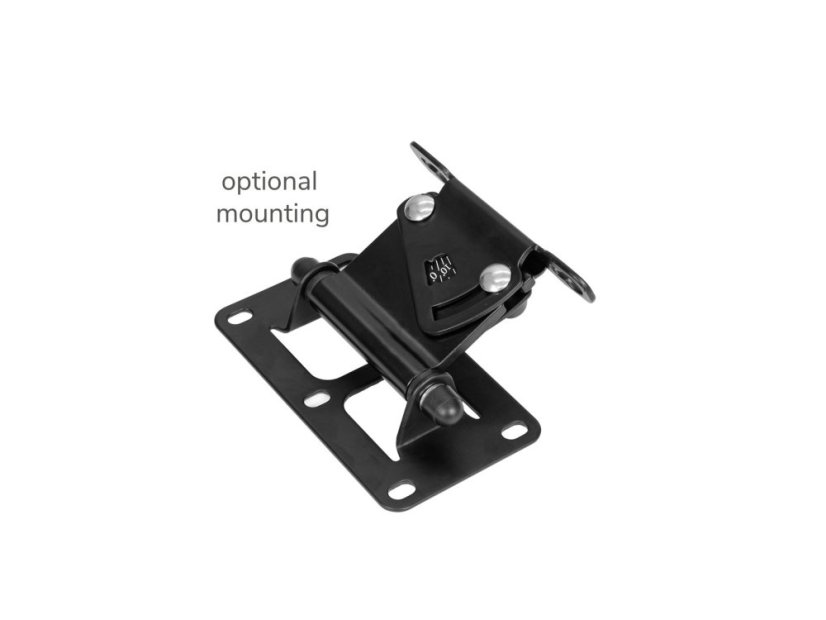 Omnitronic ODC-244T, vonkajší stĺpový reproduktor čierny
