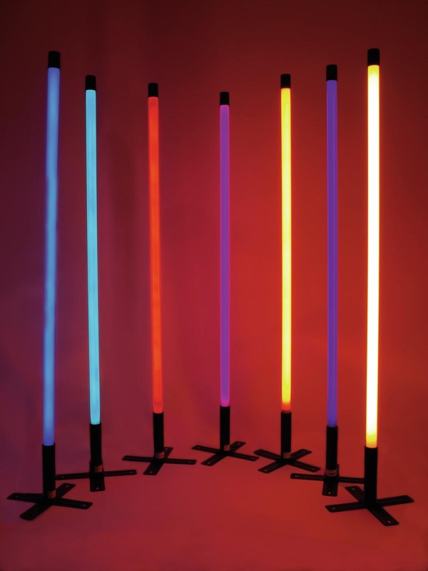Eurolite neónová tyč T8, 36 W, 134 cm, biela, L