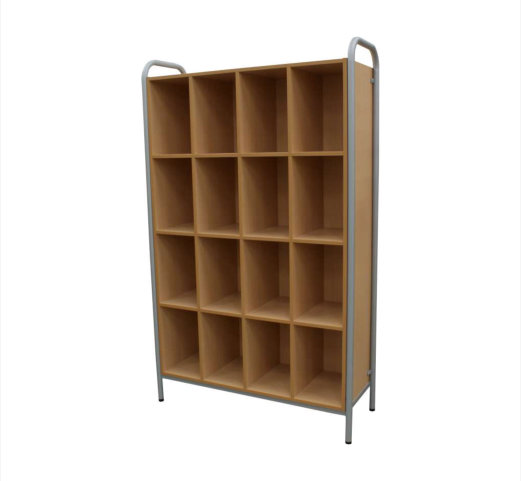 Skříň s 16 boxy - dvířka