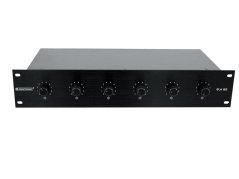 Omnitronic 6-zónový PA ovládač hlasitosti 5W stereo, čierny
