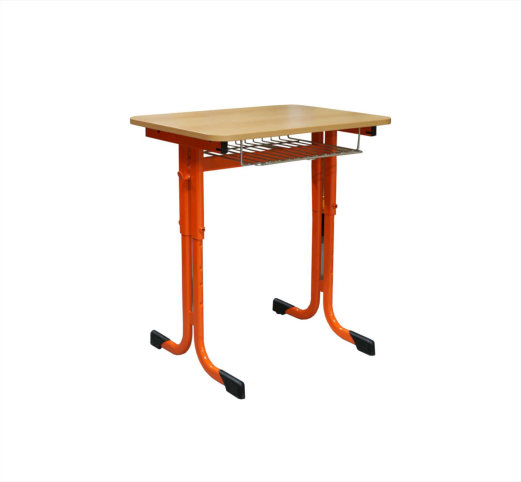 Student's single-seat bench PERT (adjustable)