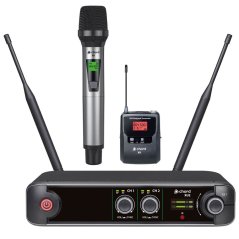 Chord XU2-C, 2-kanálový bezdrôtový mikrofónny set, 823-832 / 863-865 MHz