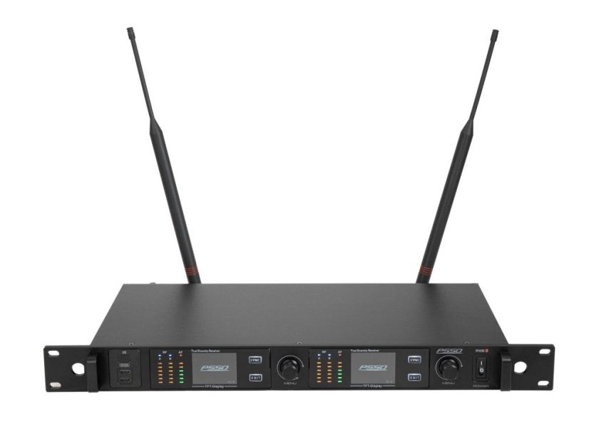 PSSO PXS TWO 2-kanálový prijímač True Diversity 640-690 MHz