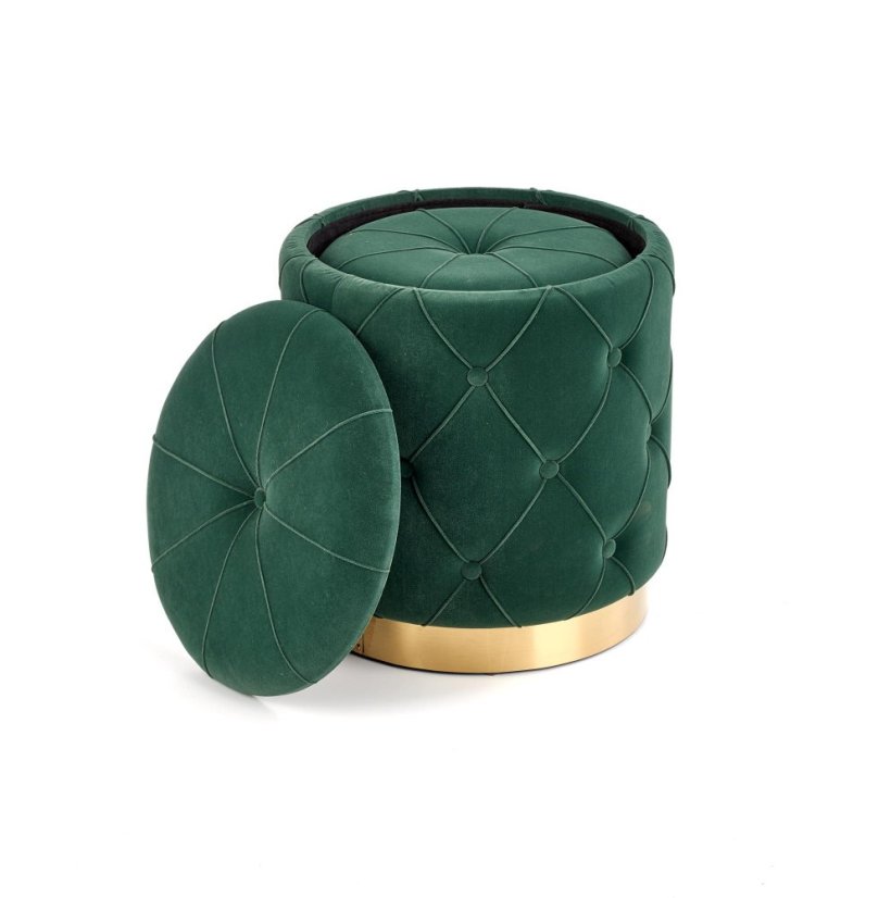 Set of stools POLLY (Dark green)