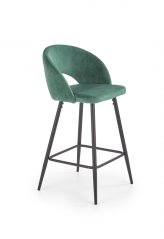 Barová židle- H96- Tmavě zelená