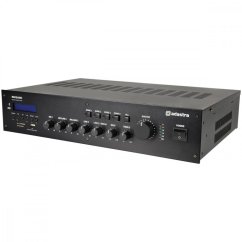 Adastra RM360D, 100V mixážní 4-zónový zesilovač, FM/DAB+, BT, USB/SD