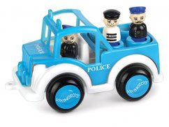 Policejní auto s figurkami