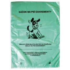Vrecko na psie exkrementy (50 ks)