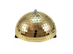 EUROLITE Motorizovaná disko polokoule, průměr 20 cm, zlatá