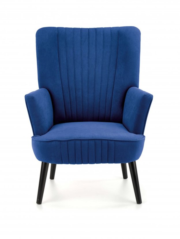 DELGADO armchair (Dark blue)