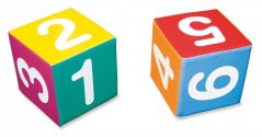 Molitanová matematická kocka s číslami