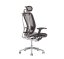 Kancelářská židle s podhlavníkem LACERTA (více barev) - Barva: Modrá