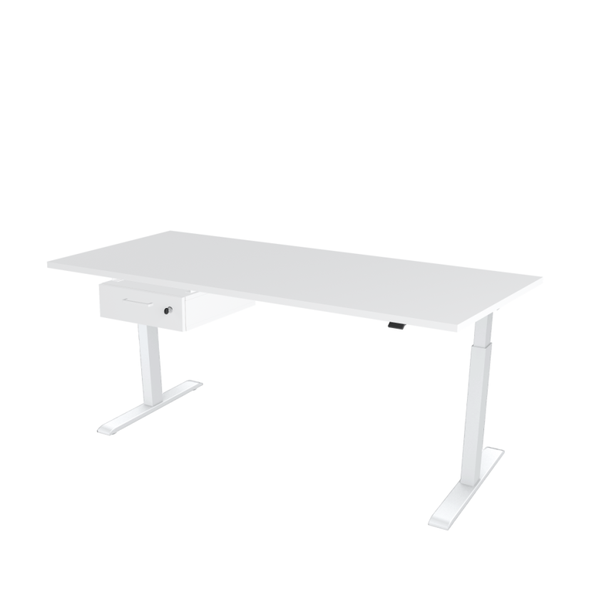 Office desk drawer white OFYS