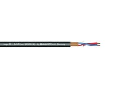 Sommer Cable Stage 22 mikrofónny kábel, 2x0,22 mm, čierny, 100 m rolka