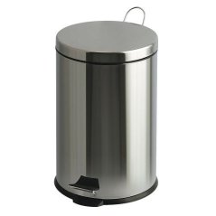 Nášľapný odpadkový kôš 30 lt. - chróm