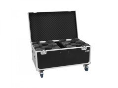 Roadinger Transportní Case pro 4x LED Eurolite LED TMH-X7,  otočná hlavice