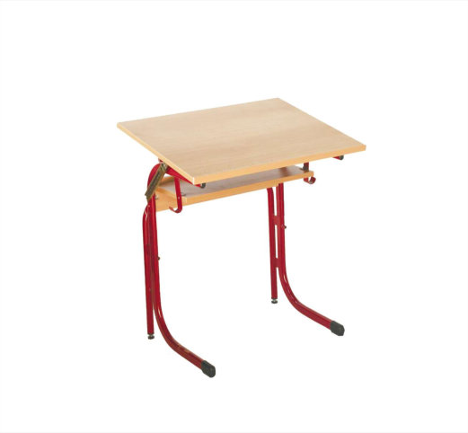 Student's one-seater bench MALO (adjustable)