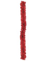 Vánoční girlanda, červená, 270 cm
