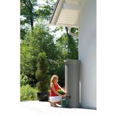 Zásobník na dažďovú vodu STĹP - ŠEDÁ - 1000 l