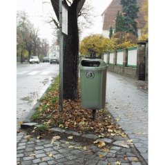 Plastový odpadkový kôš 50 l – modrý