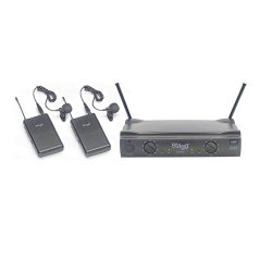 Stagg SUW 50 LL FH, 2-kanálový bezdrôtový mikrofónny set 864.2 MHz / 864.7 MHz
