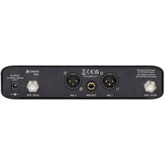 Chord XU2-H, 2-kanálový bezdrôtový mikrofónny set, 823-832 / 863-865 MHz Odeslat zpětnou vazbu