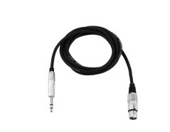 OMNITRONIC Adaptérový kábel XLR(F)/Jack stereo 0,9m