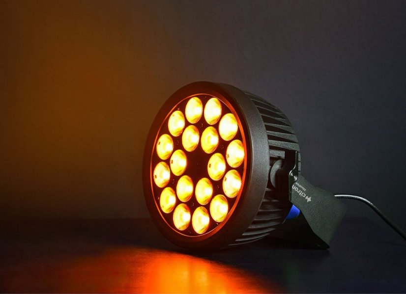 Citronic SilentPAR-216, 18 x 12W RGBWA+UV Silent PAR