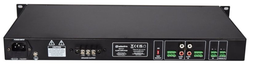 Adastra RS121, Slave zesilovač 100V