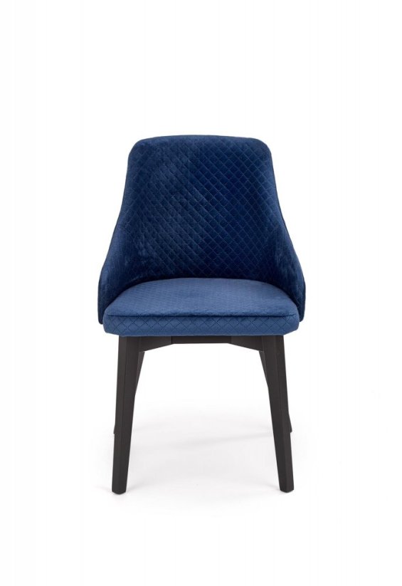 Židle- TOLEDO- Černá / Námořnická modř