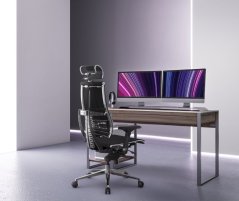 Kancelářská židle YOGA 4D Free2, černá