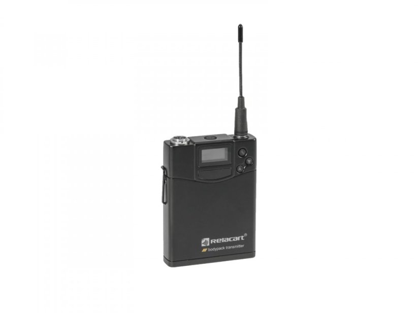 Relacart UT-222, kapesní vysílač a náhlavní mikrofon HM-600S