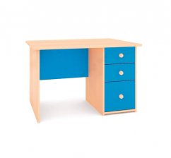 Učitelský stůl - 3 zásuvky (více barev)