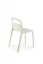 Židle- K490- Mátová plastová