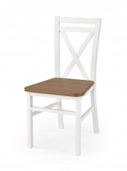 Židle- DARIUSZ- Bílá / Olše