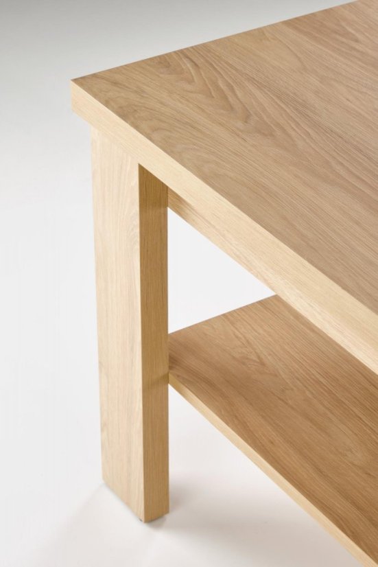 Konferenčný stolík- JENNA- Prírodné hickory drevo/ Nohy: prírodné hickory drevo