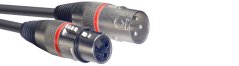 Stagg SMC10 RD, mikrofónny kábel XLR/XLR, 10m, červené krúžky