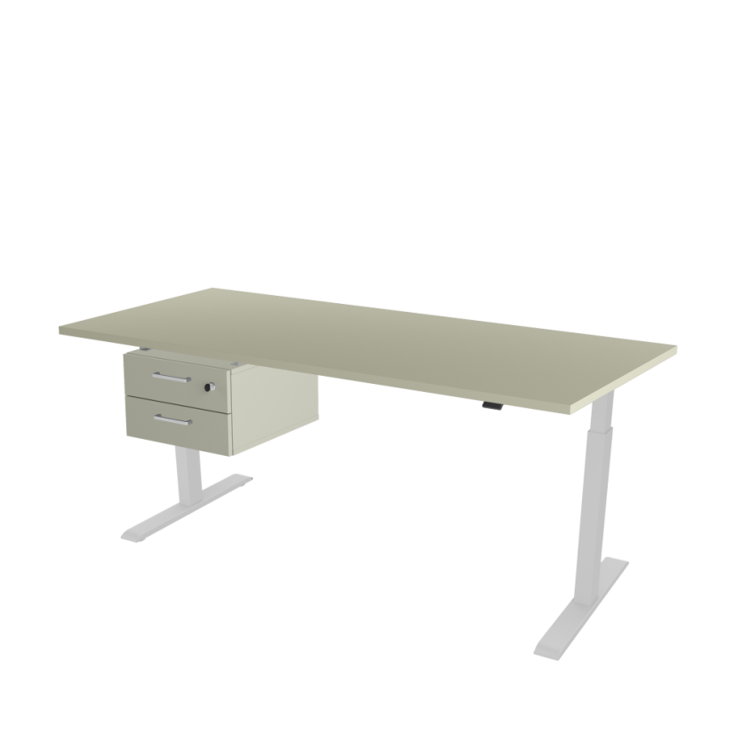 Two drawers for the office desk gray OFYS