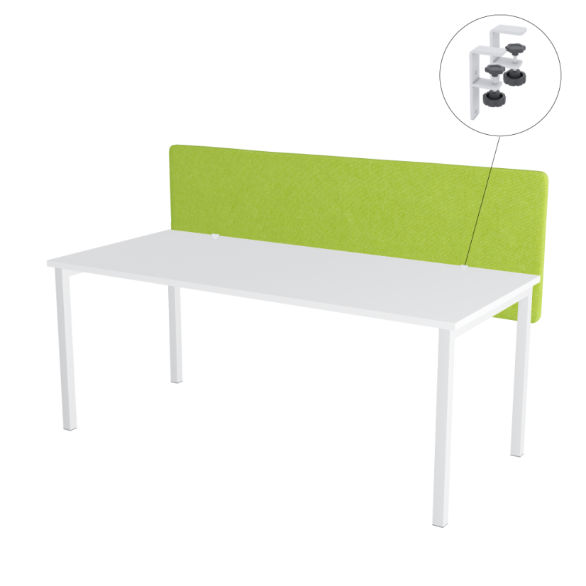 Table screen green OFYS (120x65 cm)