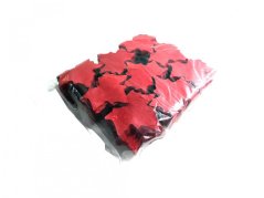 Tcm Fx pomalu padající konfety, javorové listy 100x100mm, červené, 1kg