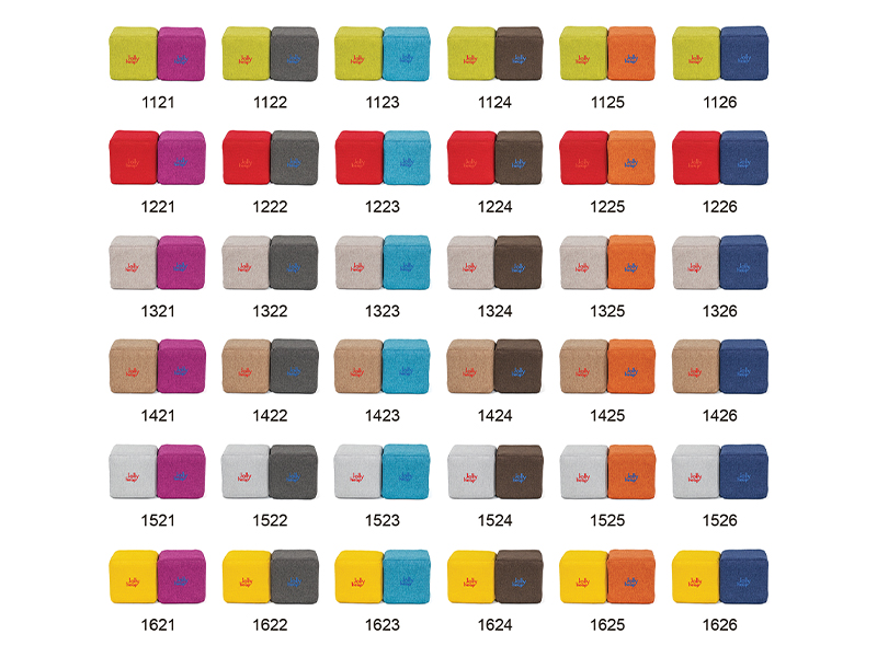 Magnetické pěnové bloky JollyHeap (100 ks) - Kombinace barev: 1521
