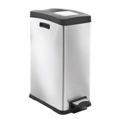 Nerezový kôš nášľapný na triedenie 1 x 30 l