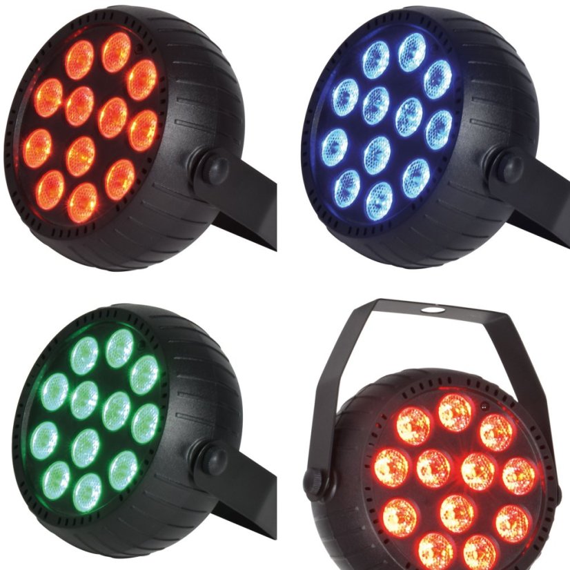 QTX BATPAR-18, dobíjecí Mini LED PAR