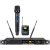 Citronic TU2-C, 2-kanálový mikrofónny set, 823-832 / 863-865 MHz
