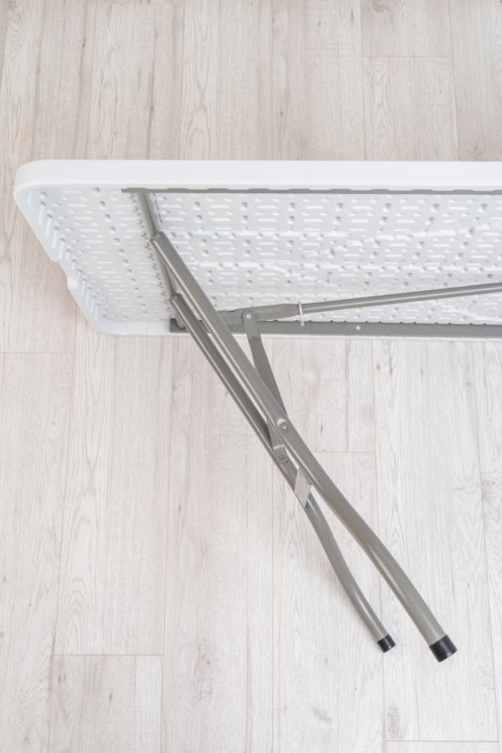 Plastic folding table